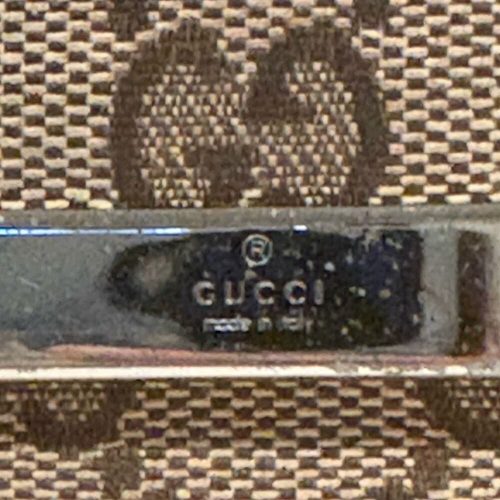 Gucci Brown Monogram Wallet - Picture 2 of 14